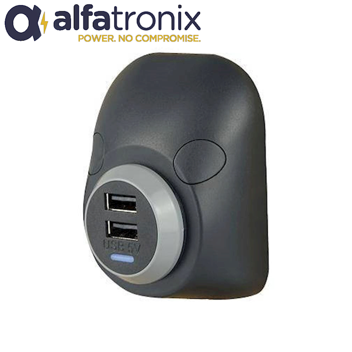 Rugged Wall Mounting Pod for Alfatronix USB Power Supplies